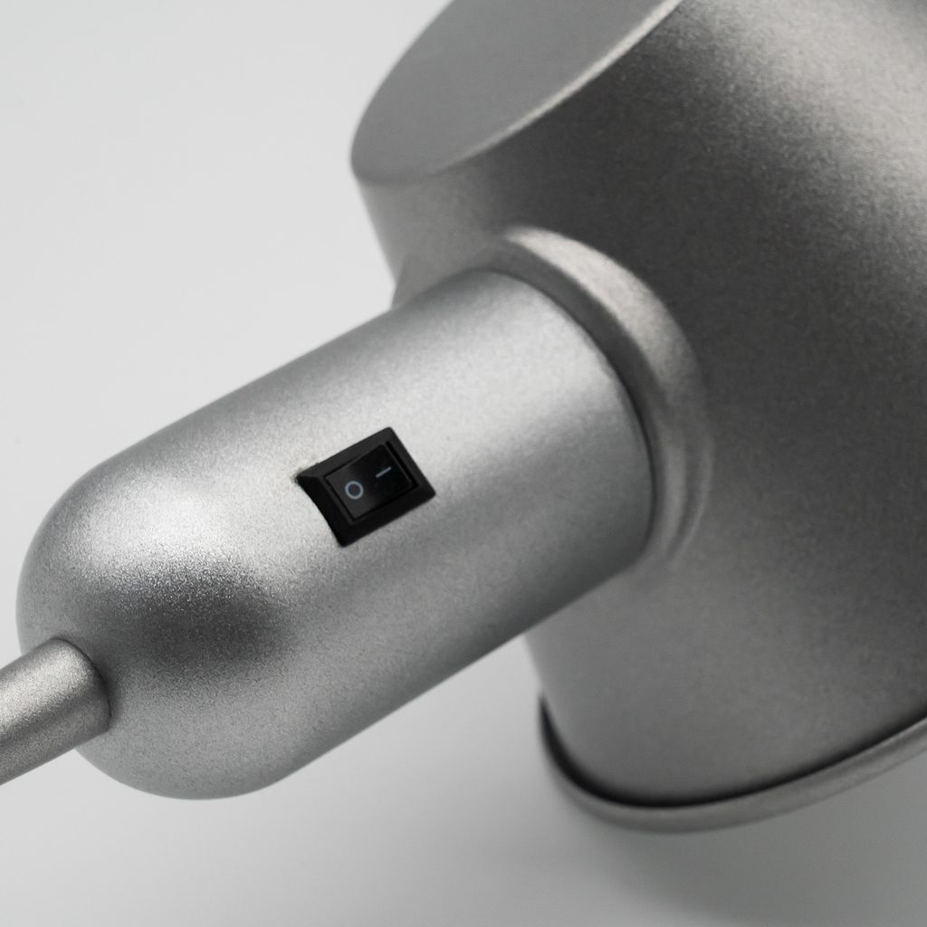 Briloner Leuchten - Stehlampe flexibel. Stehleuchte verstellbar. Kippschalter. 1x E27 Fassung max. 10 Watt. inkl. Kabel. Chrom-Matt. 152 cm 6