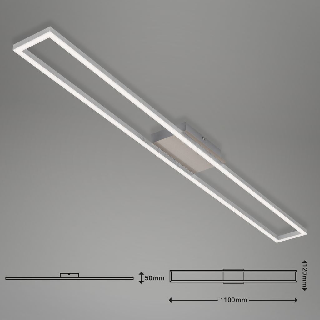 LED Frame 110 cm 18W 1600lm aluminium