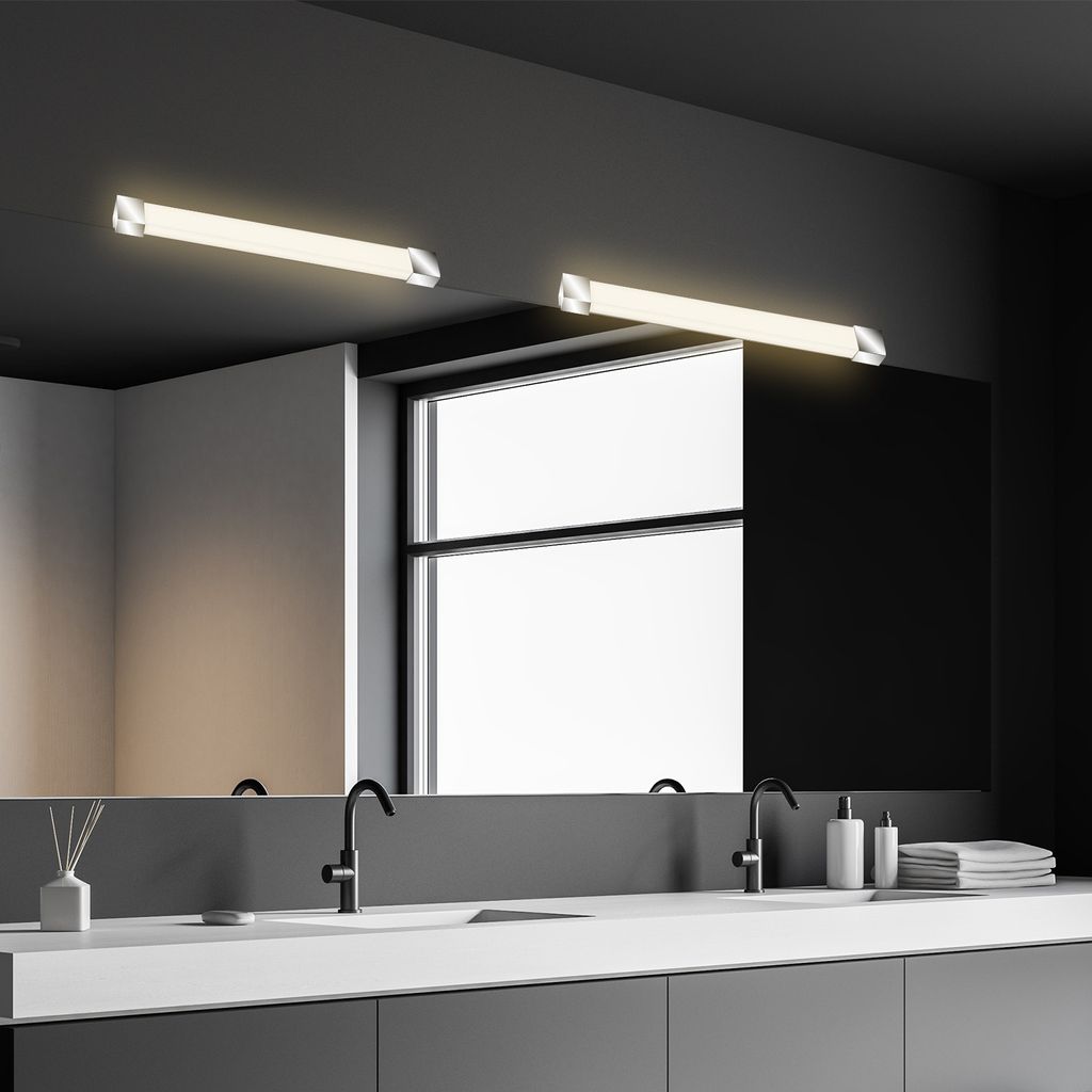 LED Spiegelleuchte. chrom. LED/10W 3