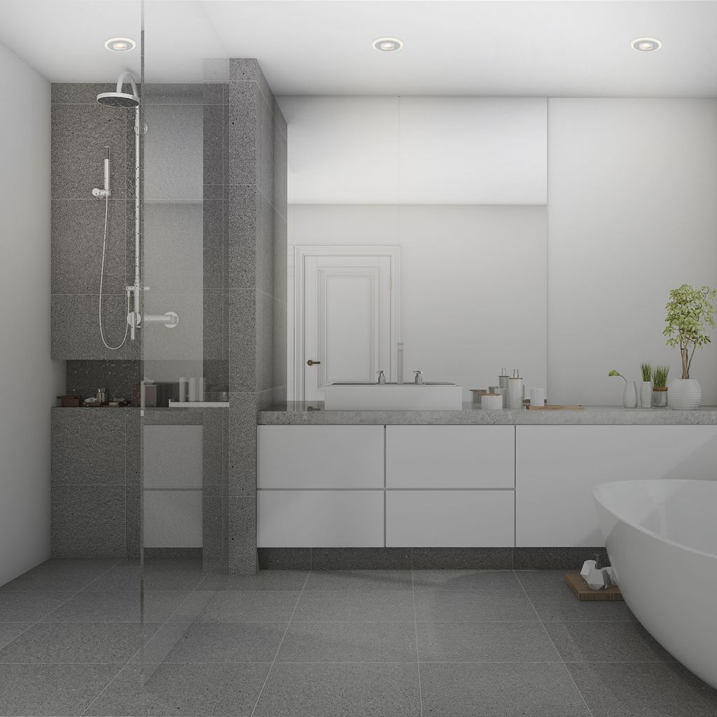 LED Einbauleuchten CCT RGB-Lichtring Fernbedienung dimmbar IP44 weiß Briloner 10