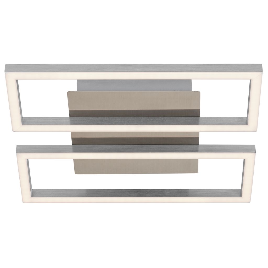 LED Frame 28 cm 2x14,5W 1400lm matt-nickel