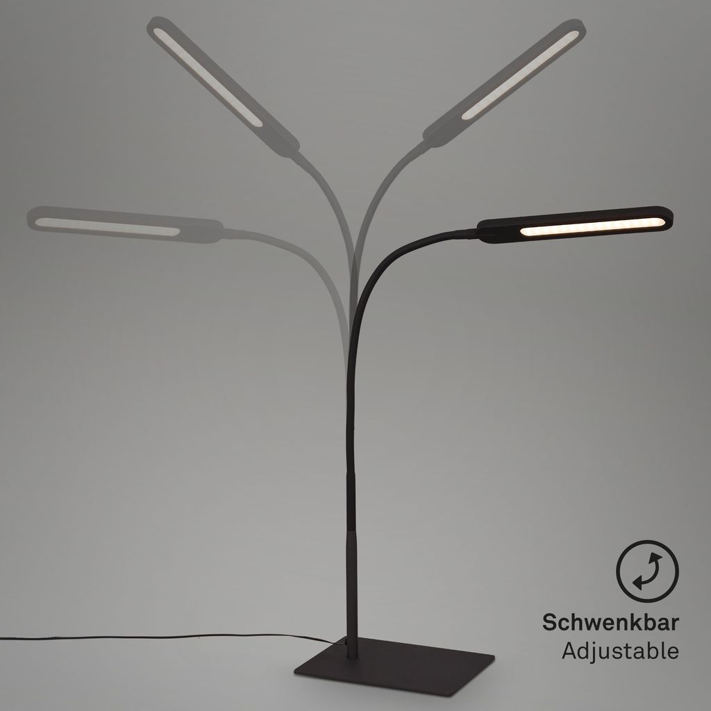 LED CCT Touch Lampe de table 95 cm 8W 600lm noir