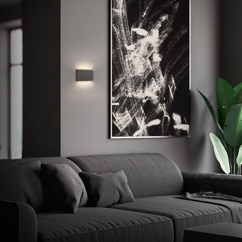 Fade Wandleuchte - 1W, 150lm, Akku, LED, Touch, Dimmbar, Anthrazit