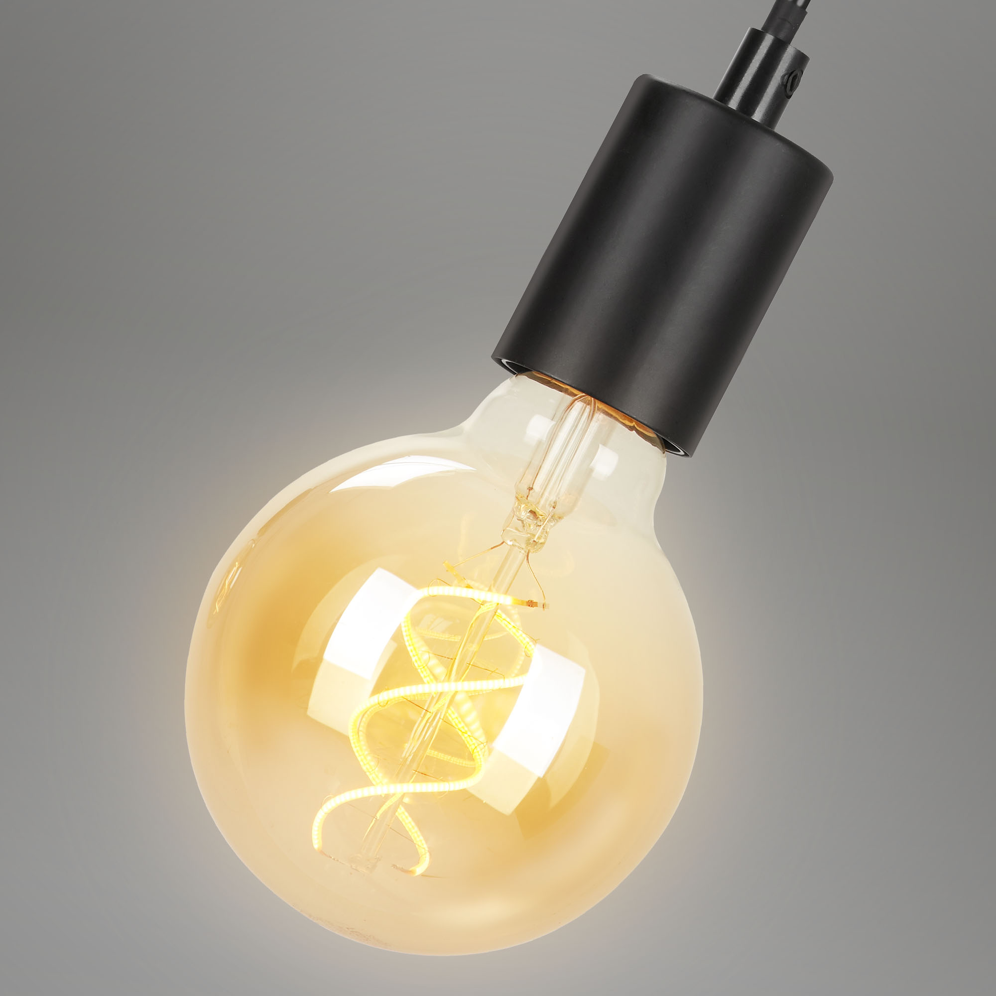 Deckenleuchte Ø 100 cm max. 60 W Schwarz 6