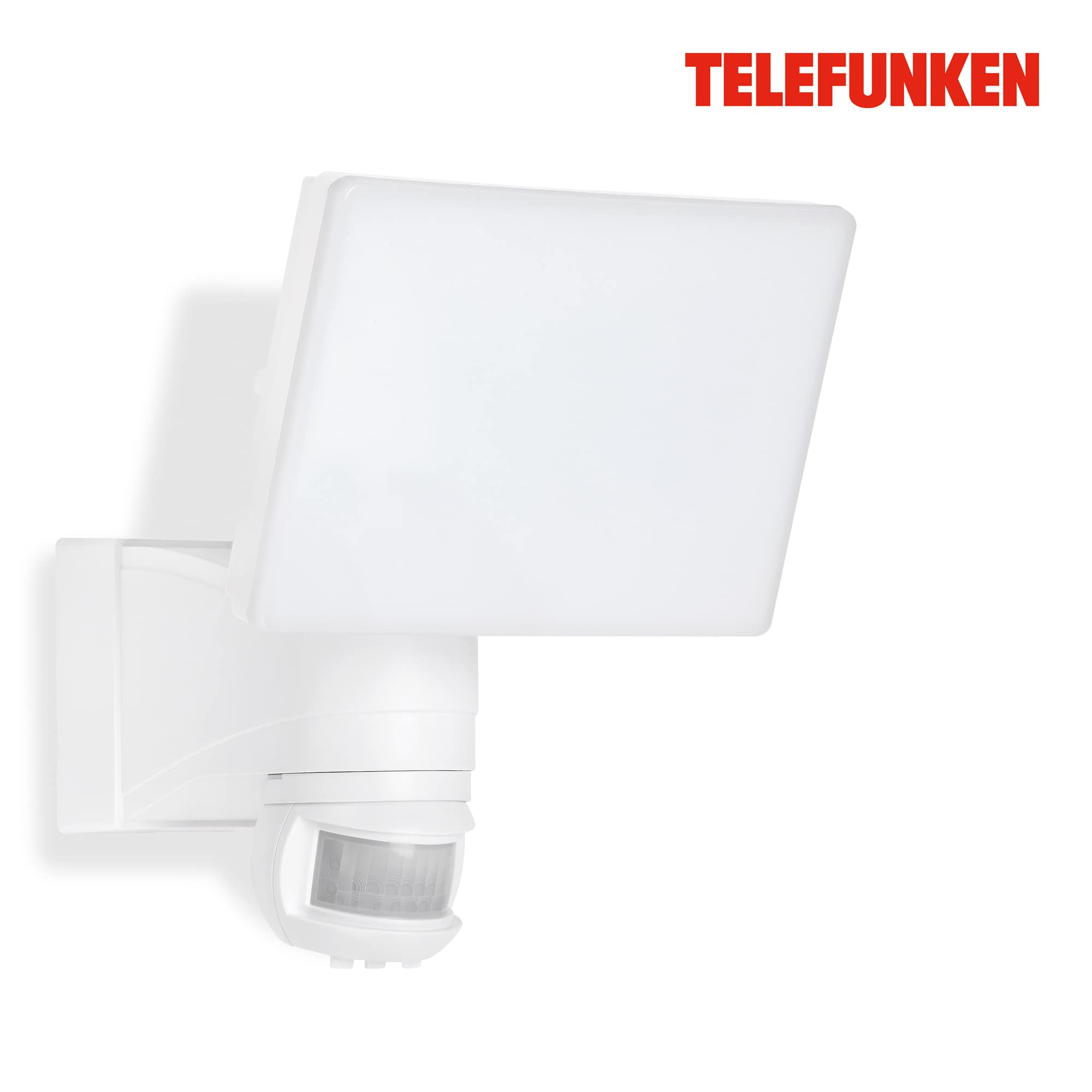 TELEFUNKEN LED Sensor Außenstrahler, 21,7 cm, 20 W, Weiß
