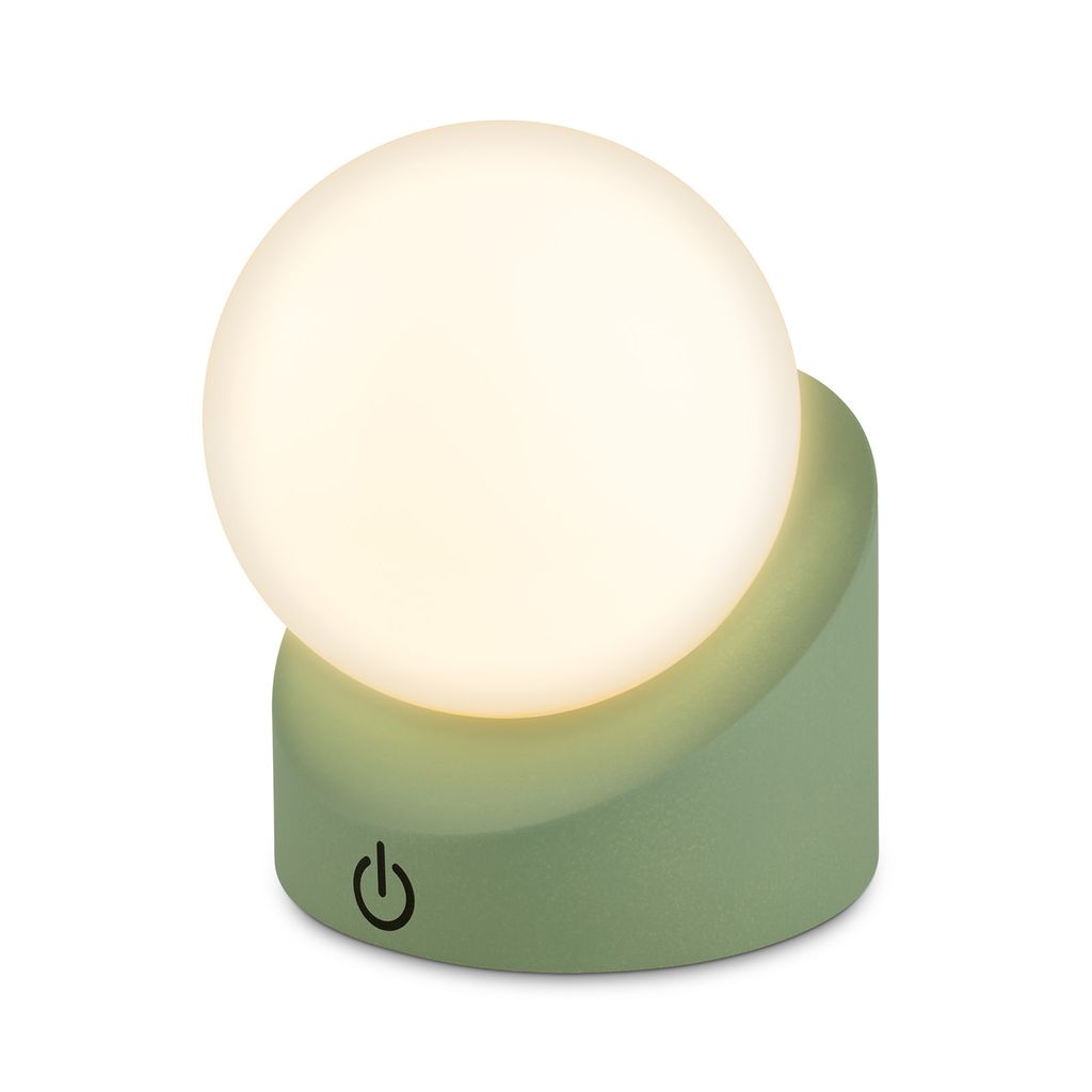 Mini LED Tischlampe kabellos IP54 Tischleuchte Akku Aussen/Innen Dimmbar Touch 0